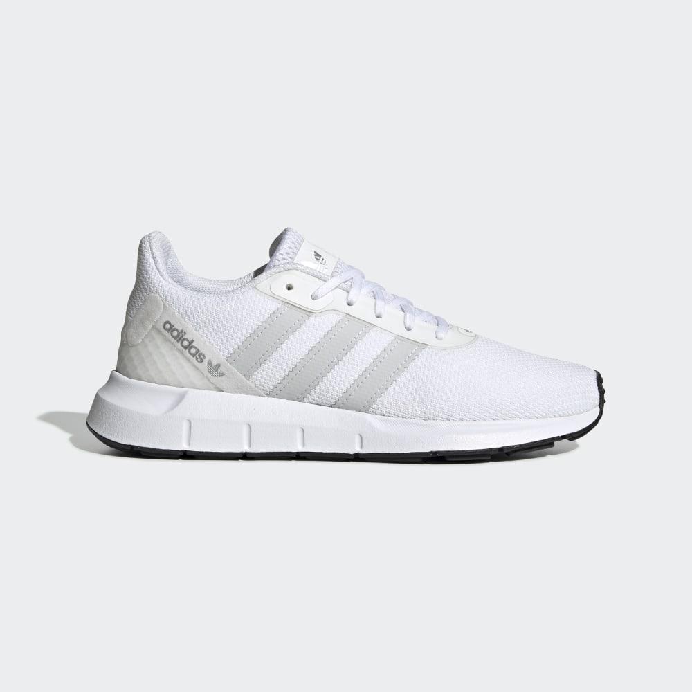 Adidas Women's Swift Run RF Originals Shoes White/Grey/Black Ireland FW1647